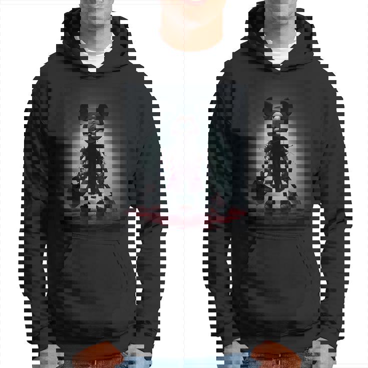 中世の武器 ミッキー怖いホラー パーカー