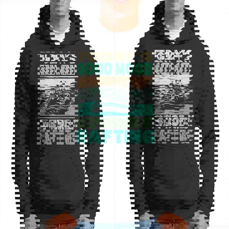 今日のいい気分はラフティングがスポンサー パーカー