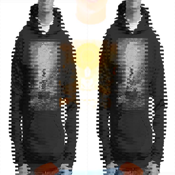 仏陀レトロ パーカー