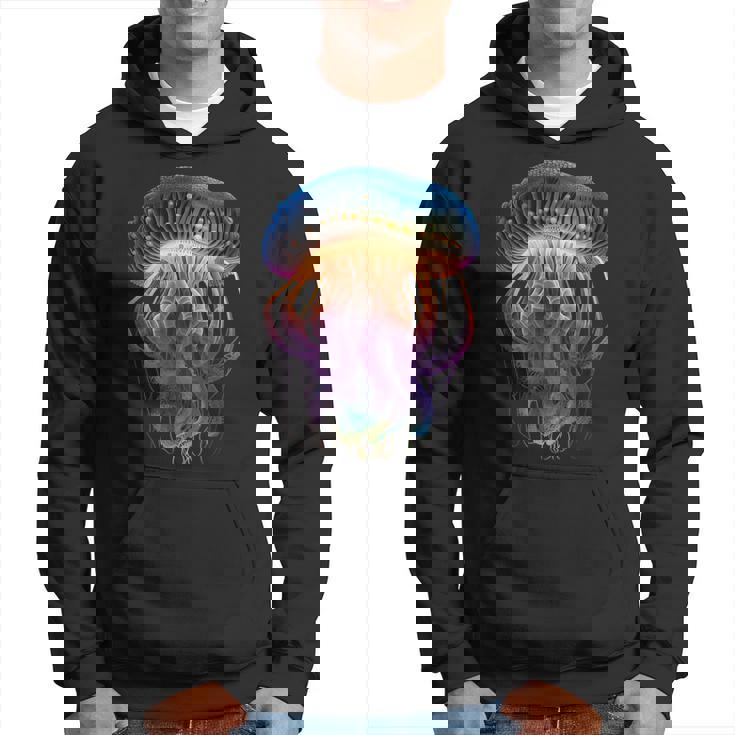 光るクラゲ パーカー