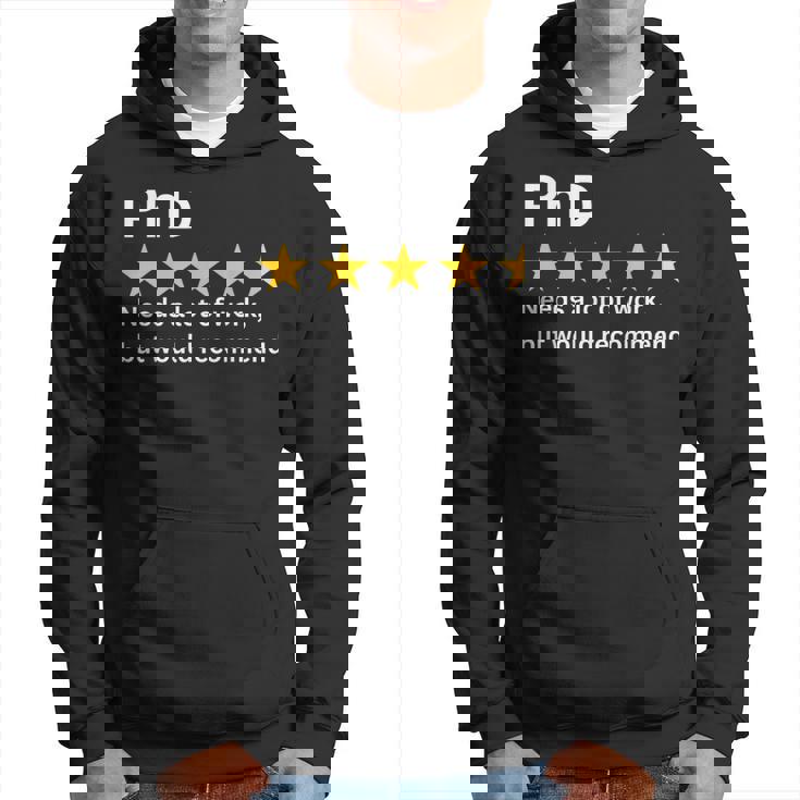 博士号、多くの努力が必要ですが、推奨される、面白い博士号。 パーカー