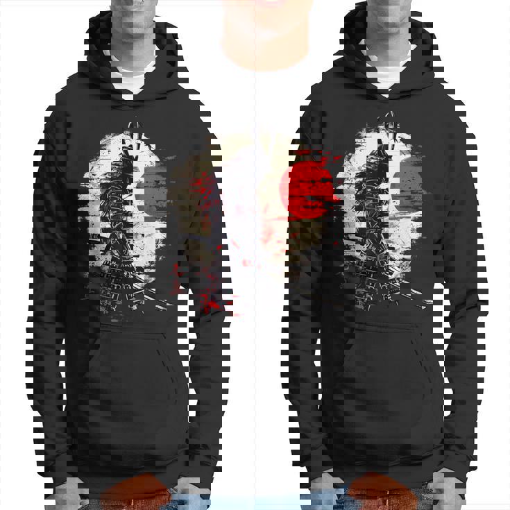 古代 日本 武士 武道 レトロ ヴィンテージ パーカー