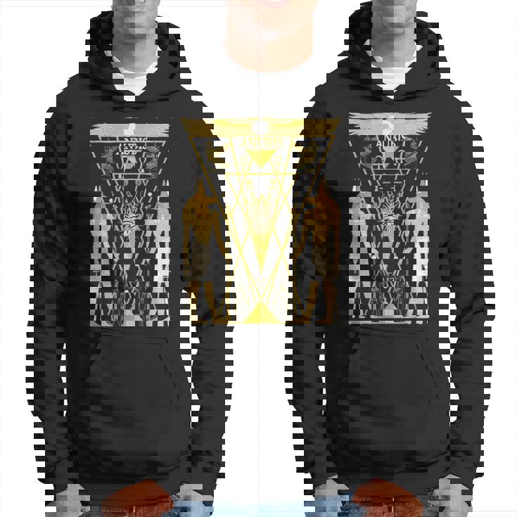 古代エジプトの神アヌビス ケメティックネーターアンプ パーカー