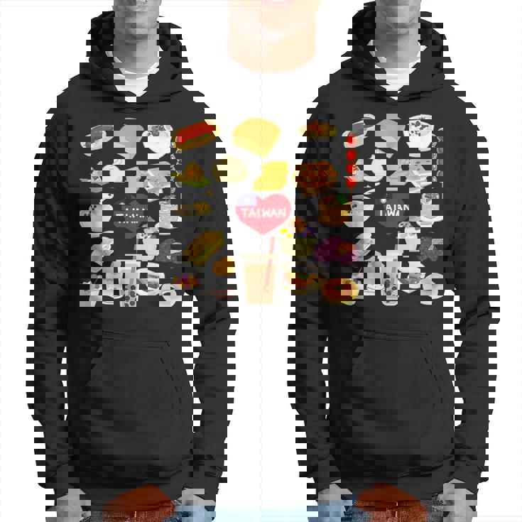 台湾の味 グルメ 国旗 ローカルフード パーカー