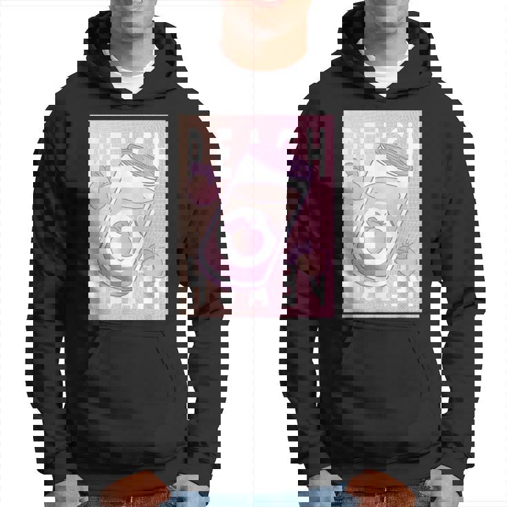 和桃アルコールソフトドリンク 桃 パーカー