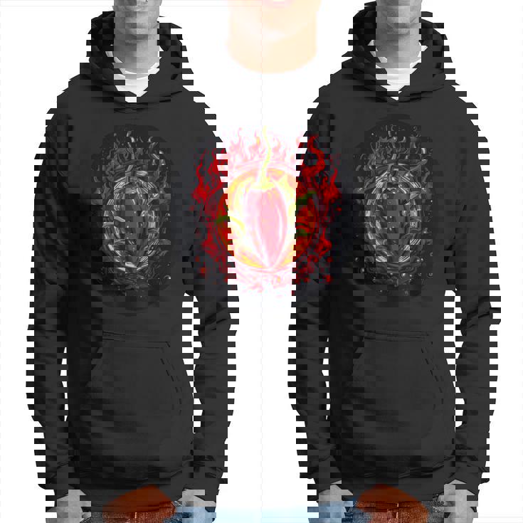 唐辛子のコスチューム好きのための唐辛子入りホットスパイス パーカー