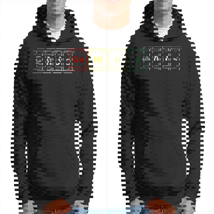 天才科学 ユーモア おもしろい 化学 学生 パーカー