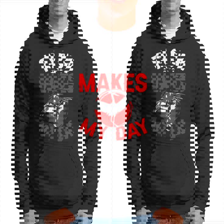 太極拳は私の日をつくる 太極拳 パーカー