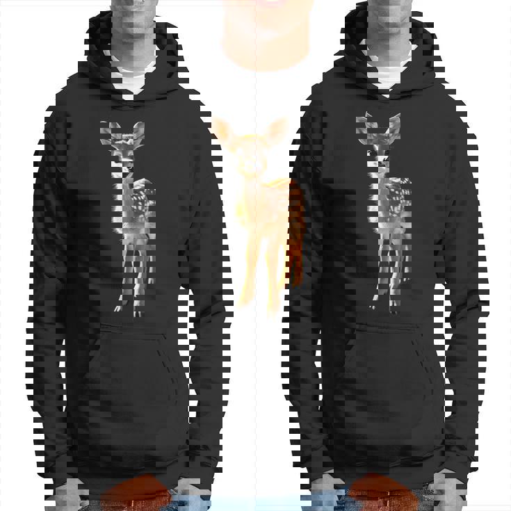 子鹿愛好家のためのロー鹿 ローバック鹿 子鹿 スイート鹿 パーカー