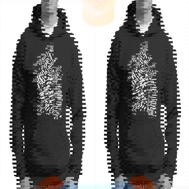 完璧な人体解剖学-心臓のデザインの一部 パーカー