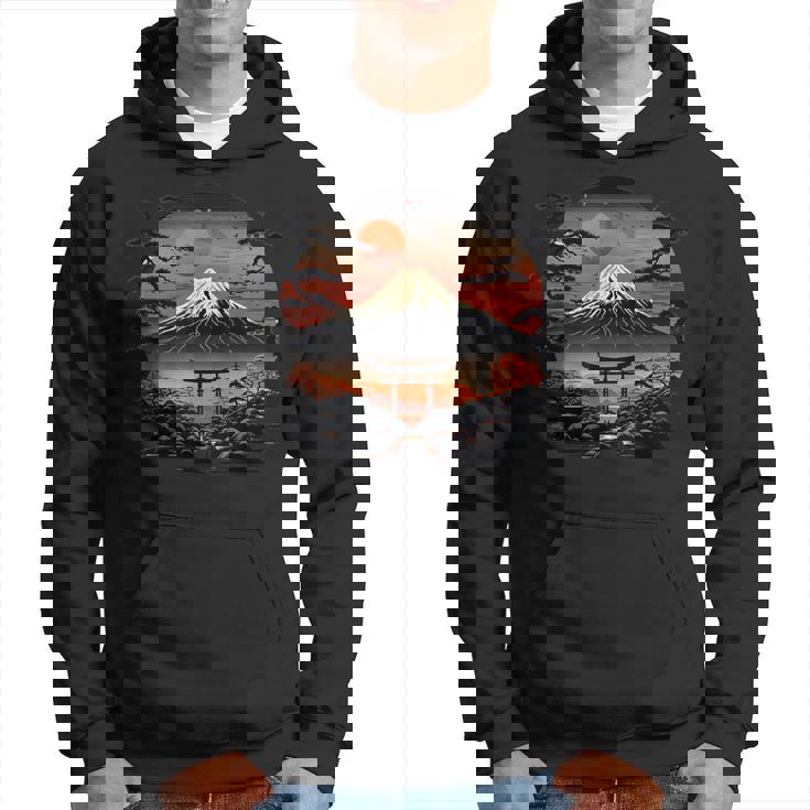 富士山アート パーカー