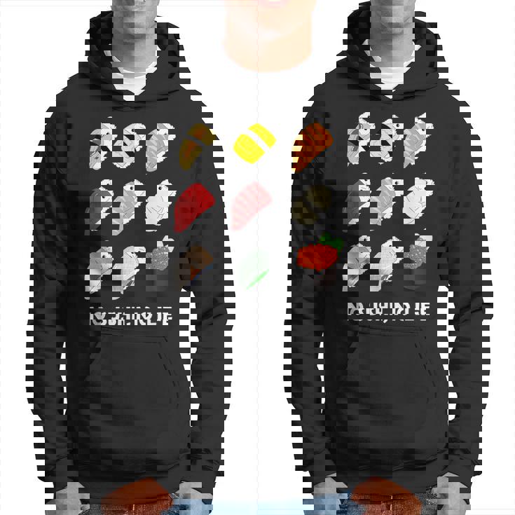 寿司 なしの人生なし たまご サーモン まぐろ ホタテ いくら パーカー