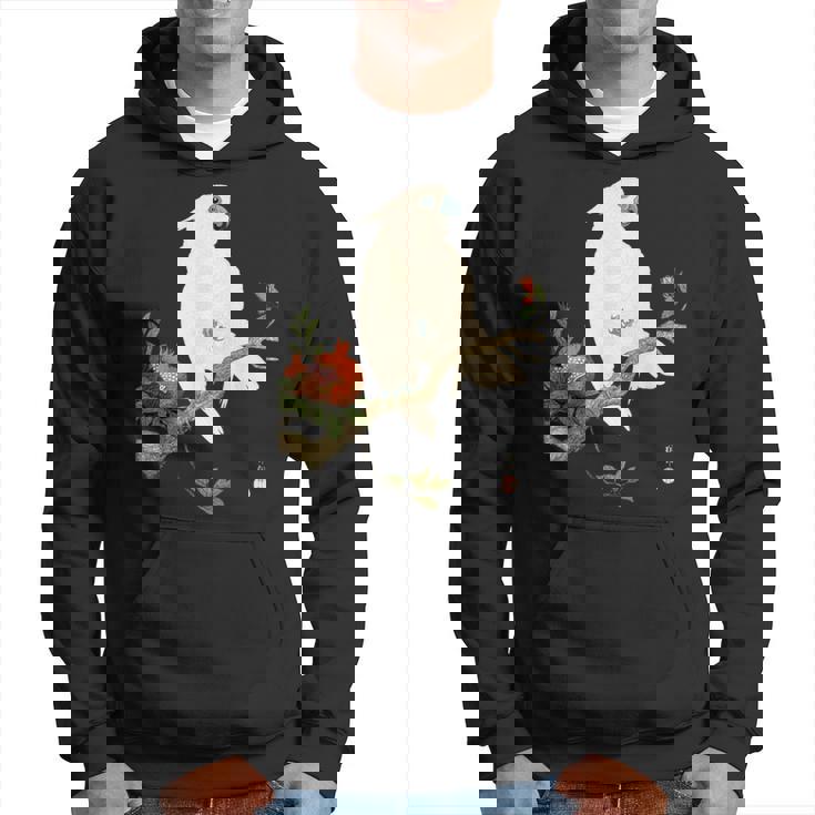 小原 古邨1877年－1945年 、【オウムにザクロ】、日本文化 日本画 パーカー