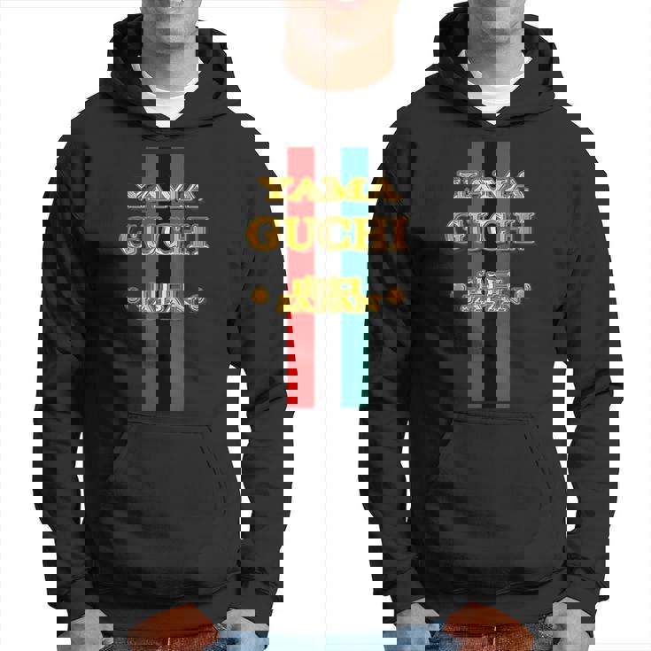 山口 Yamaguchi《フェイクゴールド 金 ロゴ》ブランド パロディ【47都道府県】プレゼント お土産 面白い パーカー