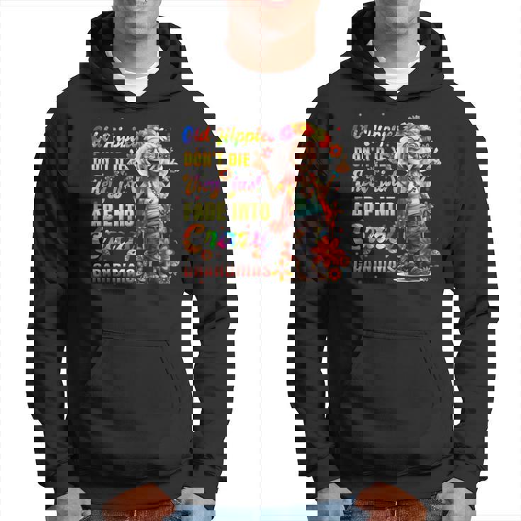 年老いたヒッピーは死なない、ただ狂ったおばあちゃんに消えていくだけ パーカー