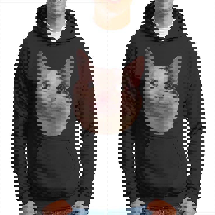 微笑む猫のミームベルーガ パーカー