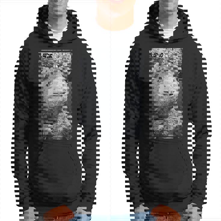 快獣ブースカシリーズ リアルスチール モノクロ パーカー