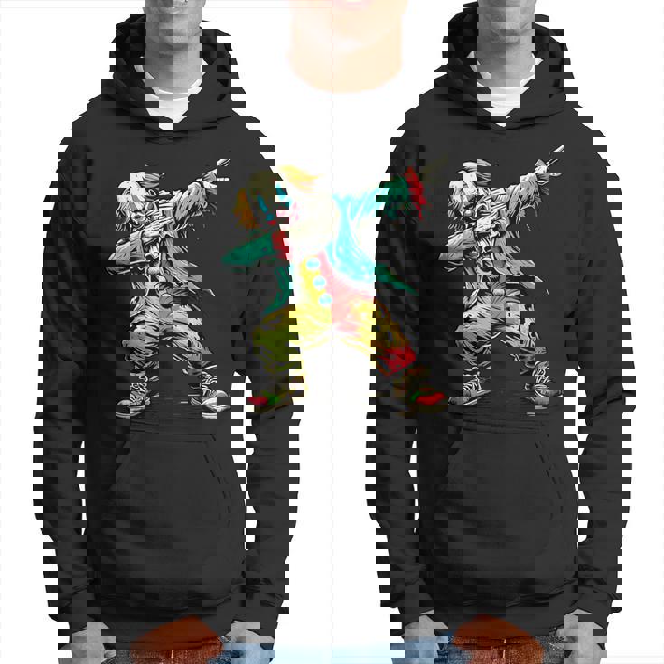 怖いダビングデザインホラーサーカスピエロ パーカー