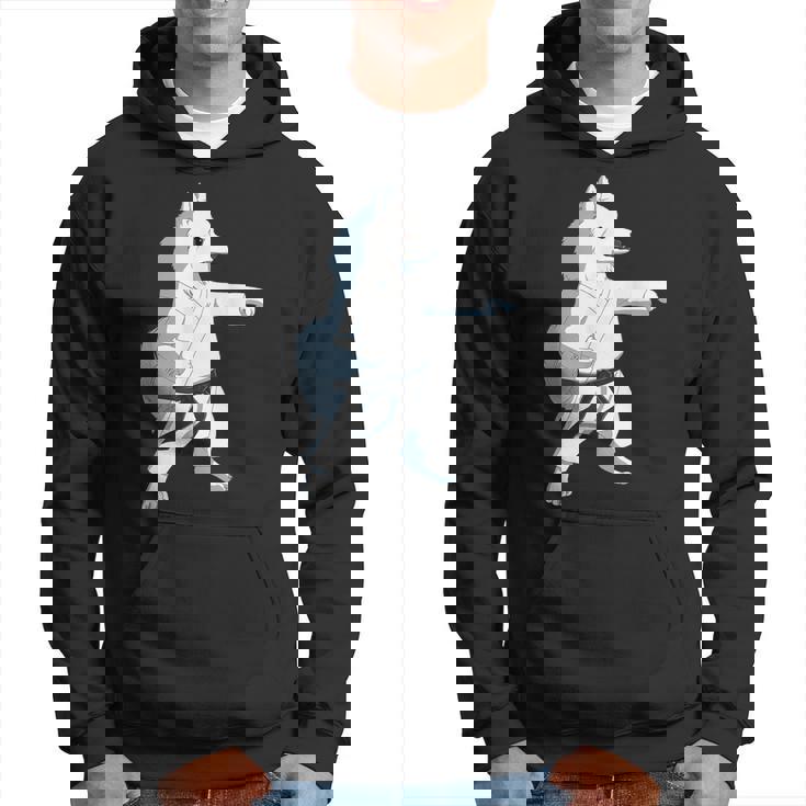 愉快な空手犬 日本のスピッツ パーカー