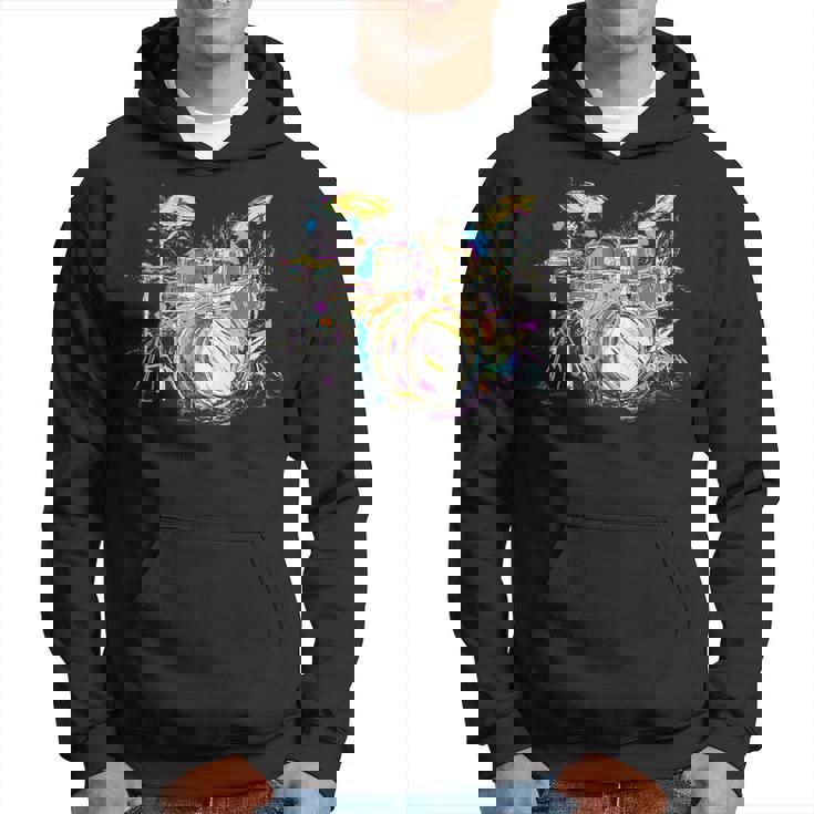 抽象アート ドラム ミュージシャン 音楽バンド 王座 ヌース パーカー