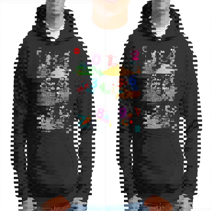 数学の日のコスチューム アイデアに数字付き キッズ 数学 数字 パーカー