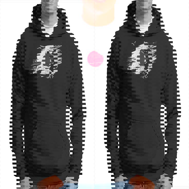 日本 日の丸陸上競技ハンマー投げ パーカー