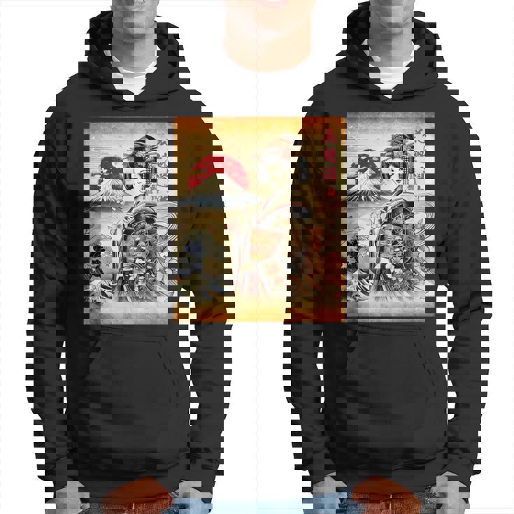 日本の伝統の優雅さ パーカー