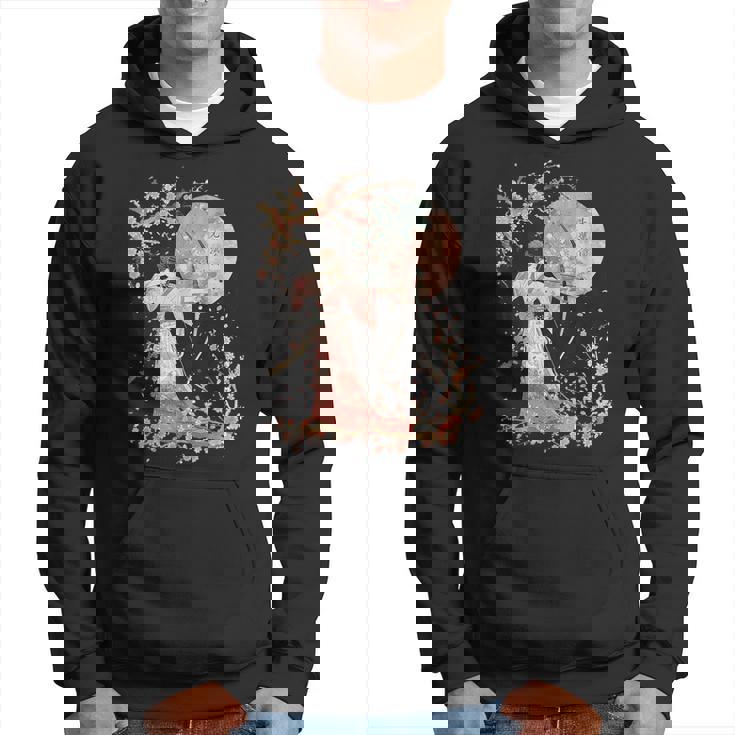 日本の伝統的な弓道アーチェリーアート桜のデザイン。 パーカー