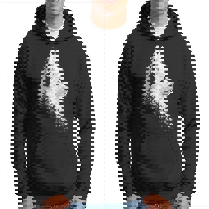 日本スピッツ 犬 ペット 音楽 ヘッドホン 日本スピッツ パーカー