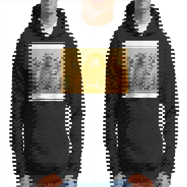 日本ブルドッグファミリー パーカー