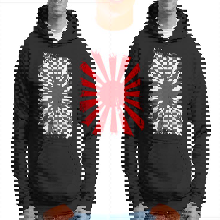 日本戦争旗 日本中道 日本国旗 パーカー