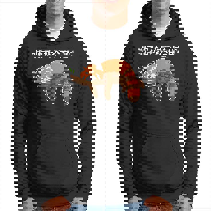 明日から怠惰なレッサーパンダ面白い パーカー