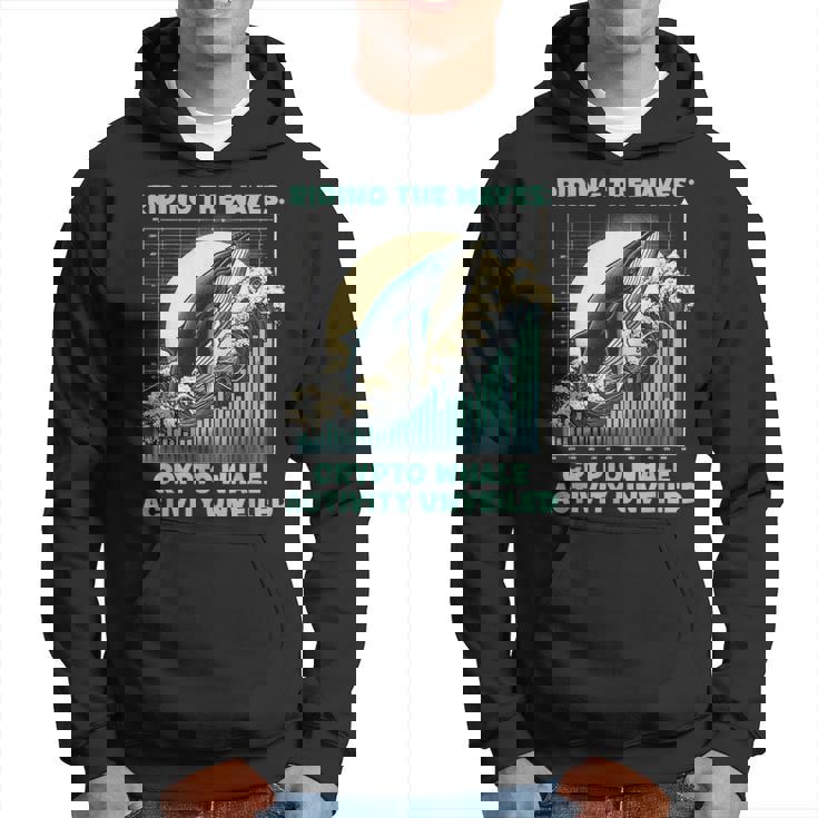 暗号通貨の波に乗るクジラの活動仮想通貨 パーカー