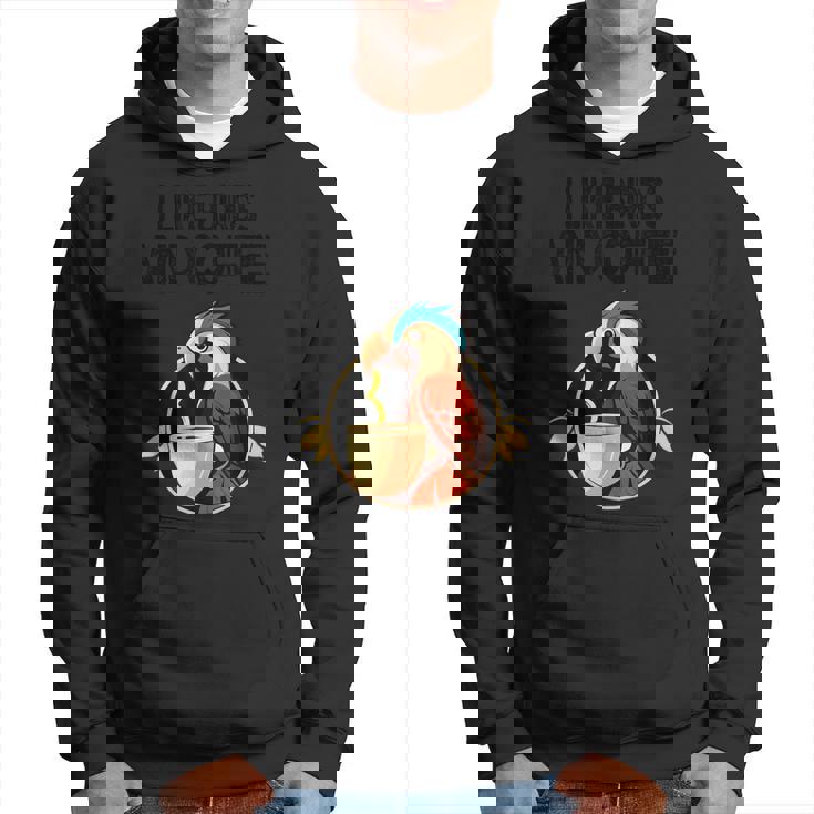 最高のバードアート メンズ レディース バードウォッチャー パーカー