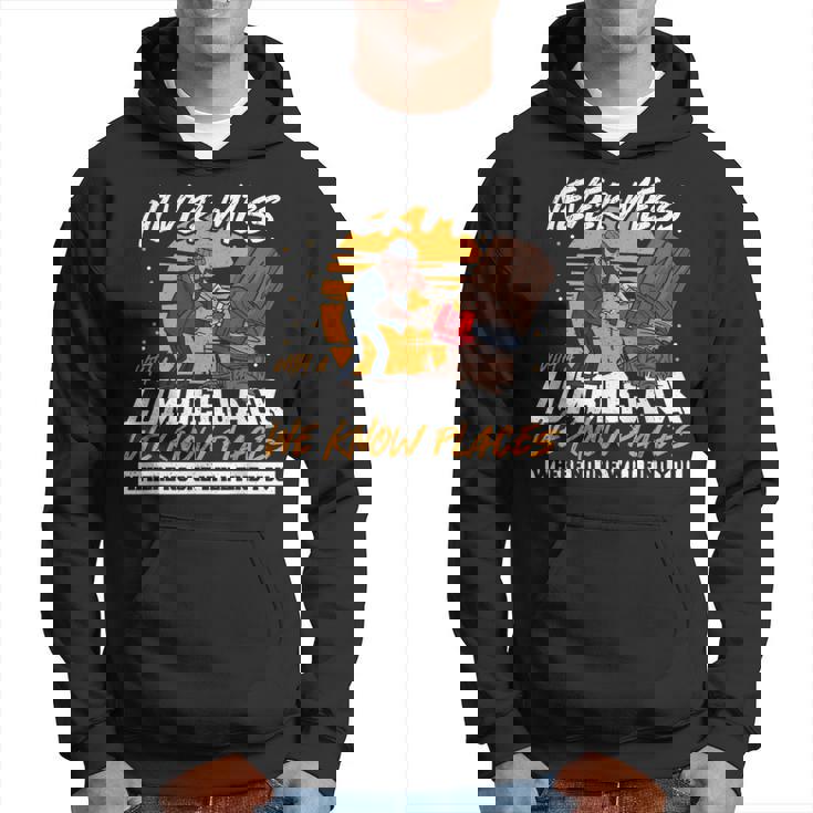 木こりを汚さない面白いロギング引用 パーカー