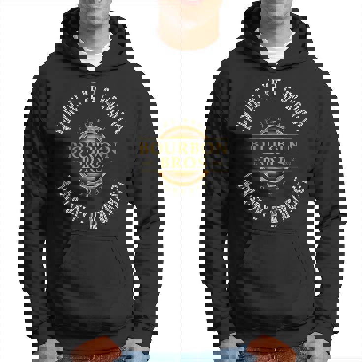 本物のバーボンブラザーズのモットーデザイン。 パーカー