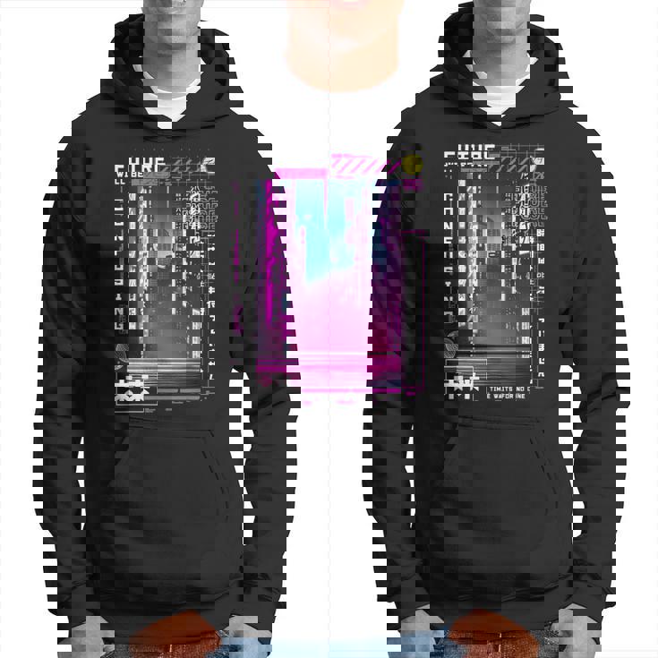 東京サイバーパンク ヴェイパーウェーブ 日本のレトロな雰囲気の美学 パーカー