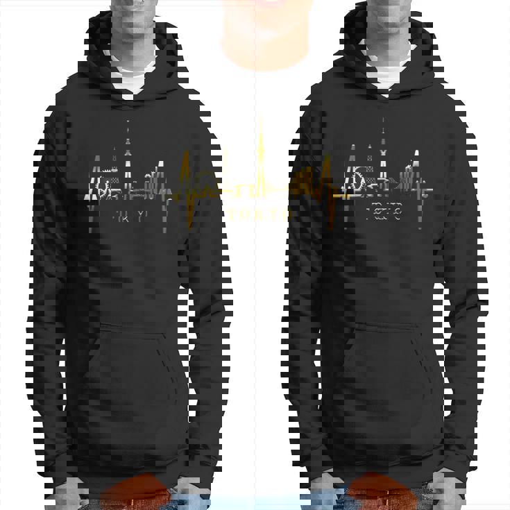 東京スカイライン ハートビート・ジャパン ファン・ハート アイ・ラブ・トーキョー I Love Tokyo パーカー