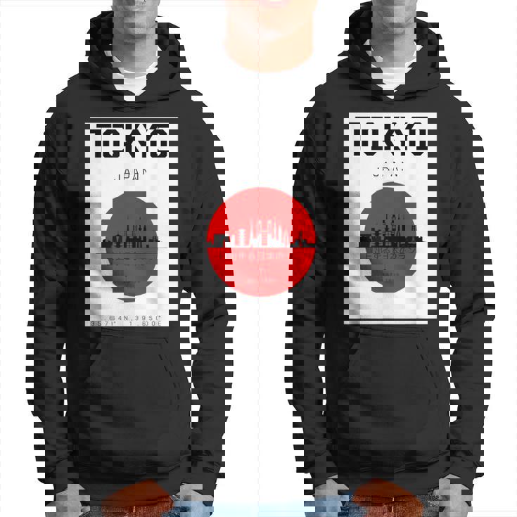 東京都 日本スタイル グラヒック 日本文化 パーカー