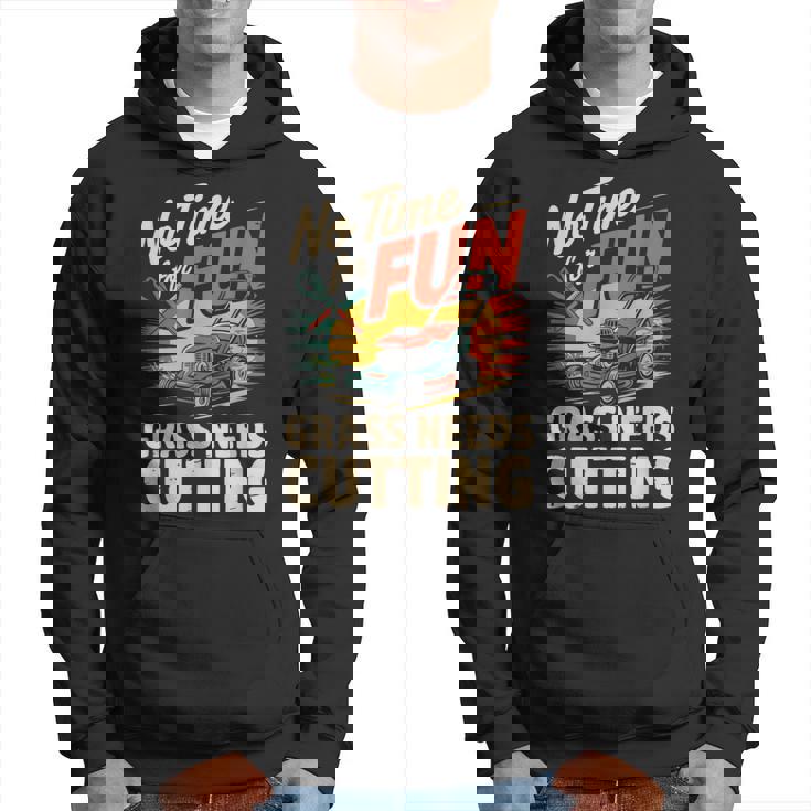 楽しい草刈りの必要がない 面白い芝刈り パーカー