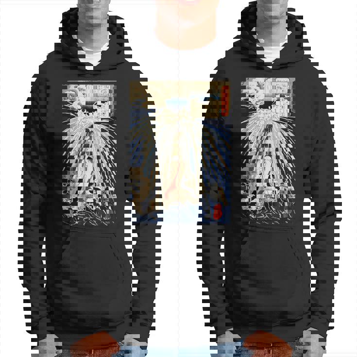 歌川国芳作 塔ノ沢の滝の下の初花 パーカー