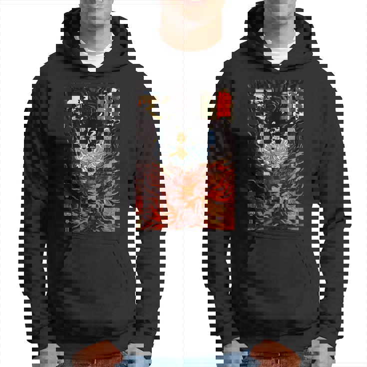 歌川国芳作 木曽街道六十九駅 パーカー