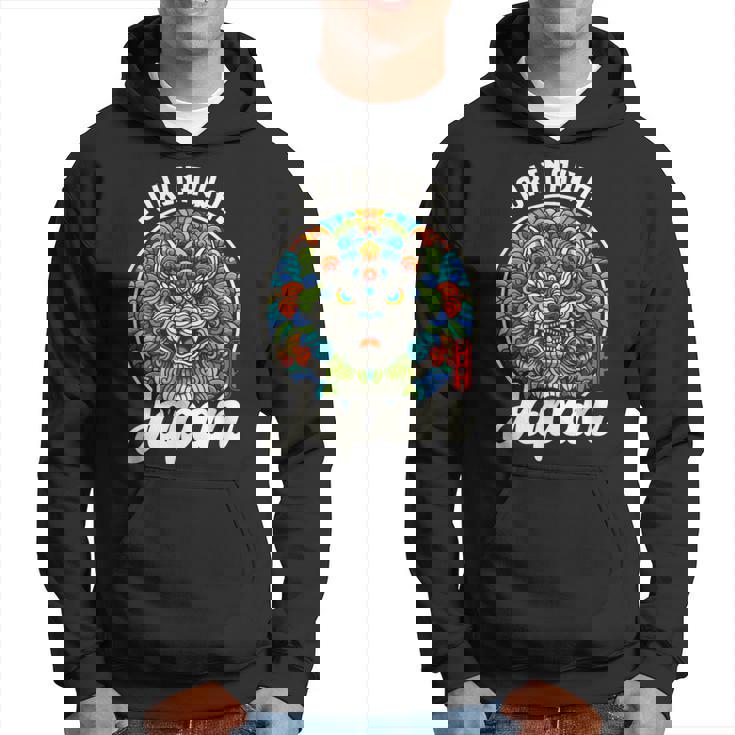 沖縄ジャパン シーサー ライオンガーディアン 和 カタカナ お土産 パーカー