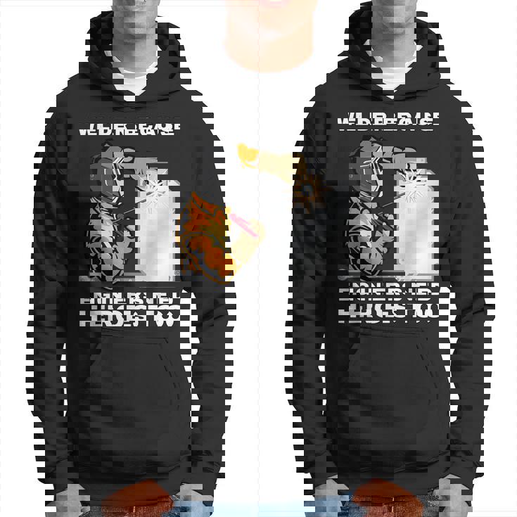 溶接工エンジニアにはヒーローが必要だから 面白すぎる溶接 パーカー