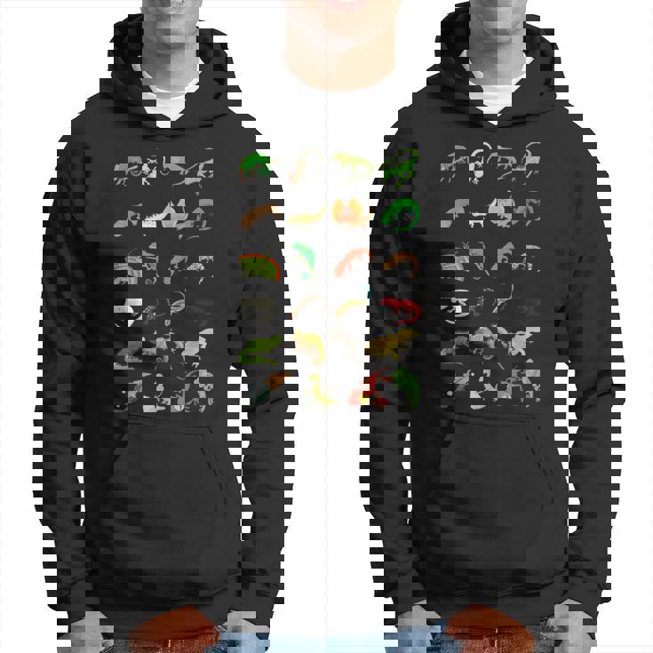 爬虫類 種別 かわいい ヤモリ トカゲ パーカー