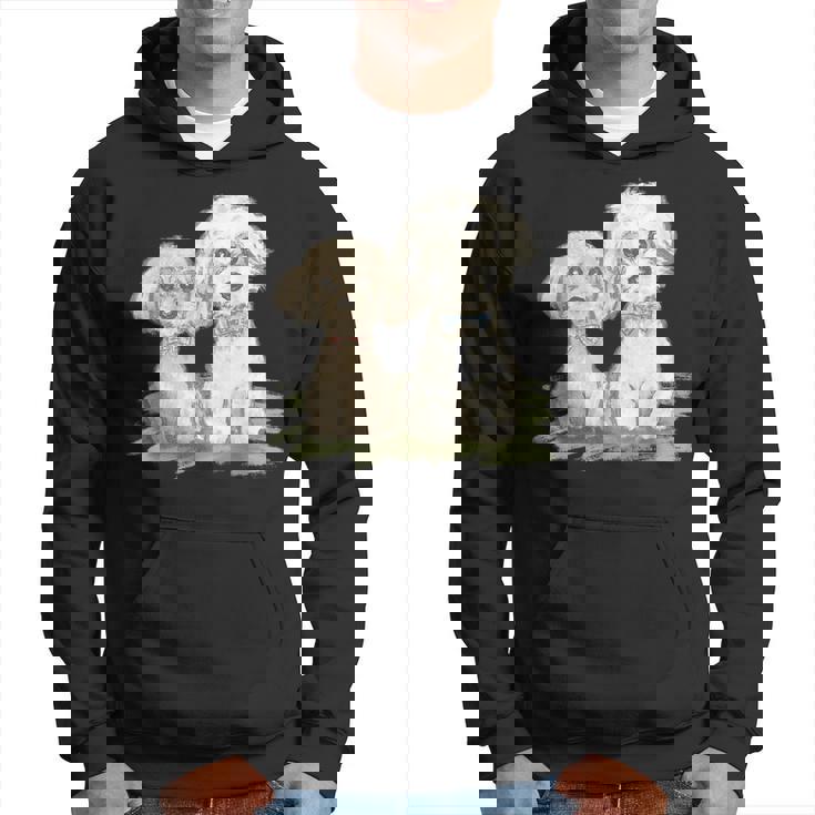 犬 トイプードル かわいい いぬ 子犬 ペット おもしろ 動物 イラスト パーカー