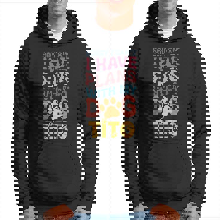 犬名 Tito パーソナライズギフト ビジーウィズ マイドッグ Tito パーカー