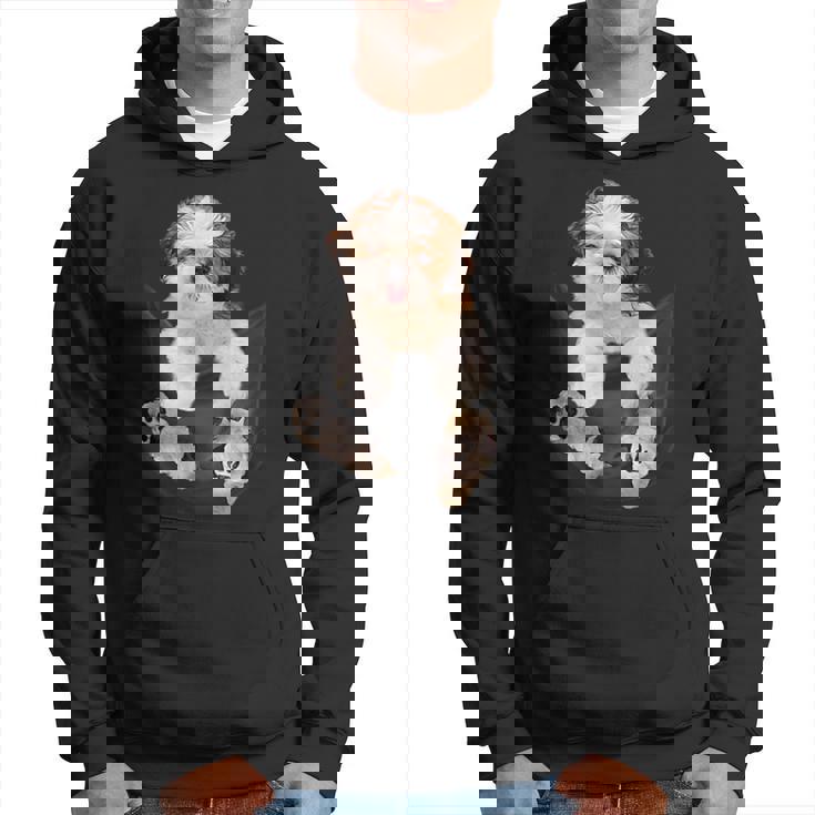 犬好き ギフト シーズー バッグ入り パーカー