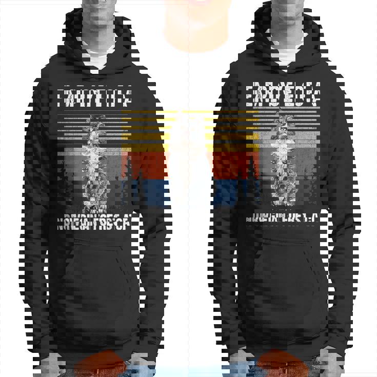 猫 ノルウェージャンフォレストキャットの社員 パーカー