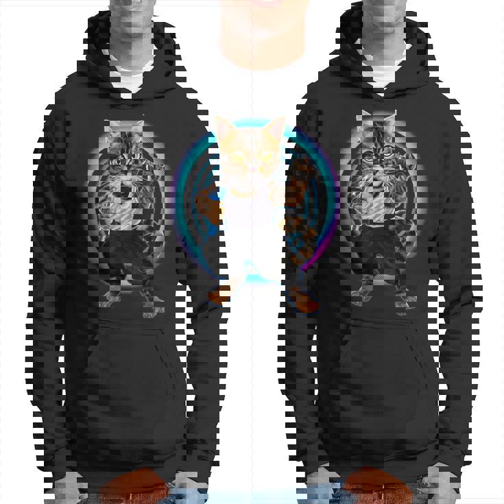 猫 ねこ カンフー パーカー